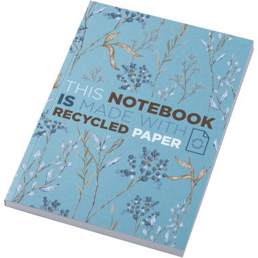 Logotrade business gift image of: Novella Austen A5 recycled soft cover notebook - 100 sheets