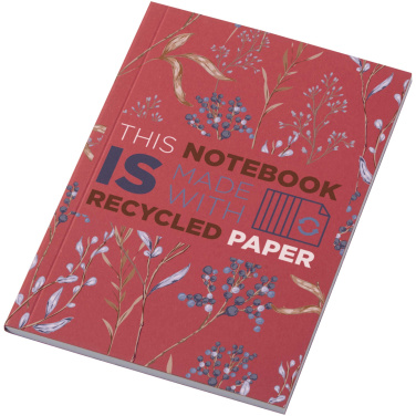 Logotrade promotional item picture of: Novella Austen A6 recycled soft cover notebook - 50 sheets