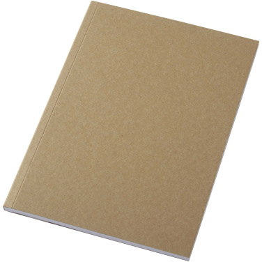 Logotrade promotional giveaway picture of: Novella Austen A5 recycled soft cover kraft notebook - 50 sheets 