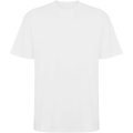 Bull short sleeve unisex oversized t-shirt, White