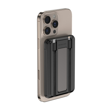 Logotrade promotional item picture of: Urban Vitamin Redwood 5in1 5000mah 20W PD magnetic powerbank