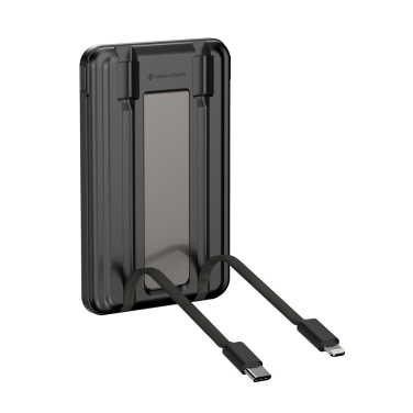 Logotrade promotional giveaways photo of: Urban Vitamin Redwood 5in1 5000mah 20W PD magnetic powerbank