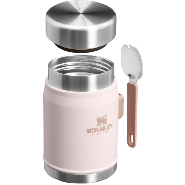 Logo trade promotional merchandise photo of: Stanley Legendary 400 ml food jar with spork