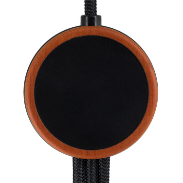 Logo trade promotional products image of: Cable 3in1 with illuminated logo - LH-ZM04