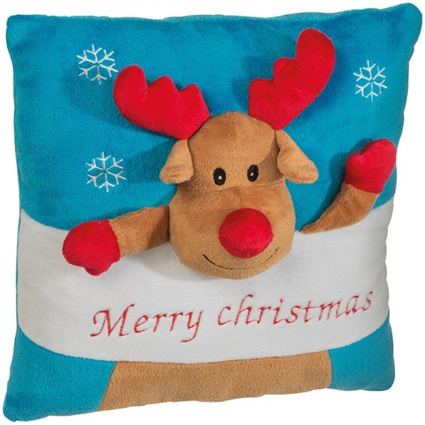Logotrade promotional giveaway image of: Christmas pillow RUDOLSTADT