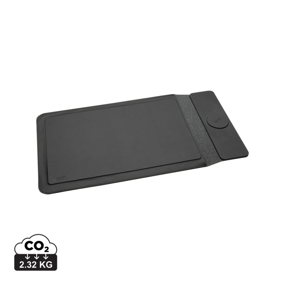 Logo trade promotional gifts image of: Swiss Peak 15W magnetic charging laptop sleeve 14-15,6"