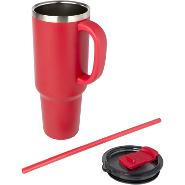Logotrade promotional product picture of: Sydney 1200 ml copper vacuum insulated tumbler with straw