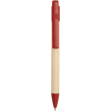 Logotrade corporate gifts photo of: Liliana sugarcane paper ballpoint pen (blue ink)