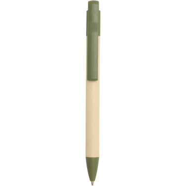 Logotrade promotional product image of: Liliana sugarcane paper ballpoint pen (blue ink)