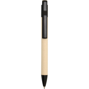 Logotrade business gift image of: Liliana sugarcane paper ballpoint pen (blue ink)