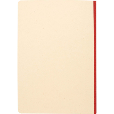 Logo trade promotional merchandise image of: Liliana A5 sugarcane and RPET soft cover notebook