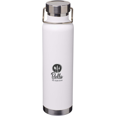 Logotrade business gift image of: Thor 650 ml RCS recycled stainless steel copper vacuum insulated water bottle 