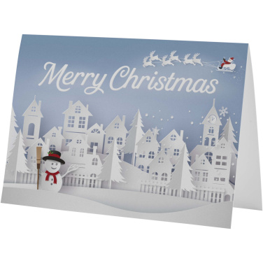 Logo trade promotional products image of: Herald A5 greeting card