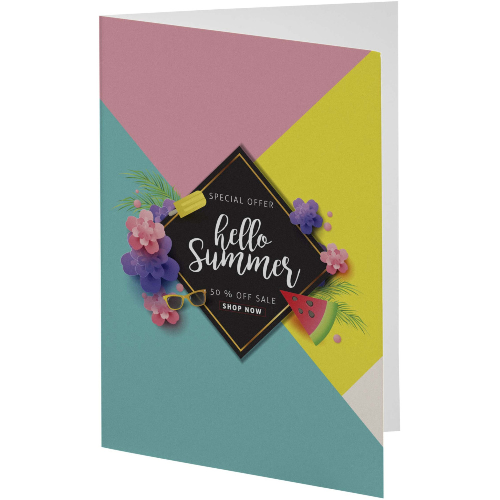 Logotrade advertising product picture of: Herald A6 greeting card
