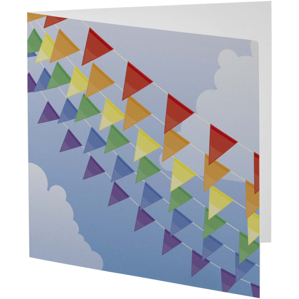 Logotrade advertising product picture of: Herald square greeting card
