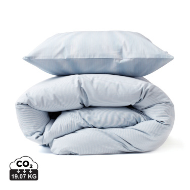 Logo trade promotional products picture of: VINGA Montgomery premium cotton bed linen, 4 pcs set