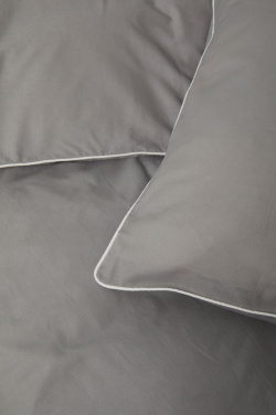 Logo trade promotional giveaway photo of: VINGA Marston OCS organic cotton bed linen, 4 pcs set