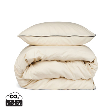 Logo trade promotional gift photo of: VINGA Marston OCS organic cotton bed linen, 4 pcs set
