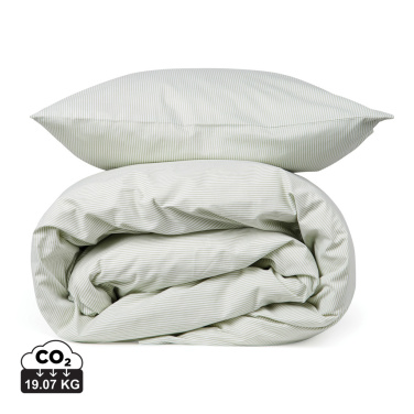 Logotrade promotional item picture of: VINGA Montgomery premium cotton bed linen, 4 pcs set