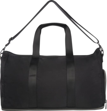 Logo trade promotional merchandise photo of: Rhine GRS recycled expandable duffel bag 35L