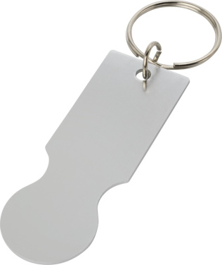 Logotrade corporate gift picture of: Rhea shopping cart keyring