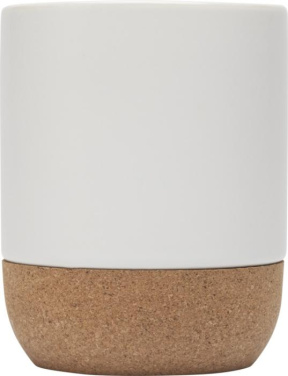 Logotrade promotional products photo of: Billie 300 ml ceramic mug with cork details and matt finish