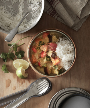 Logo trade promotional gift photo of: Black+Blum Glass Lunch Bowl 750ml