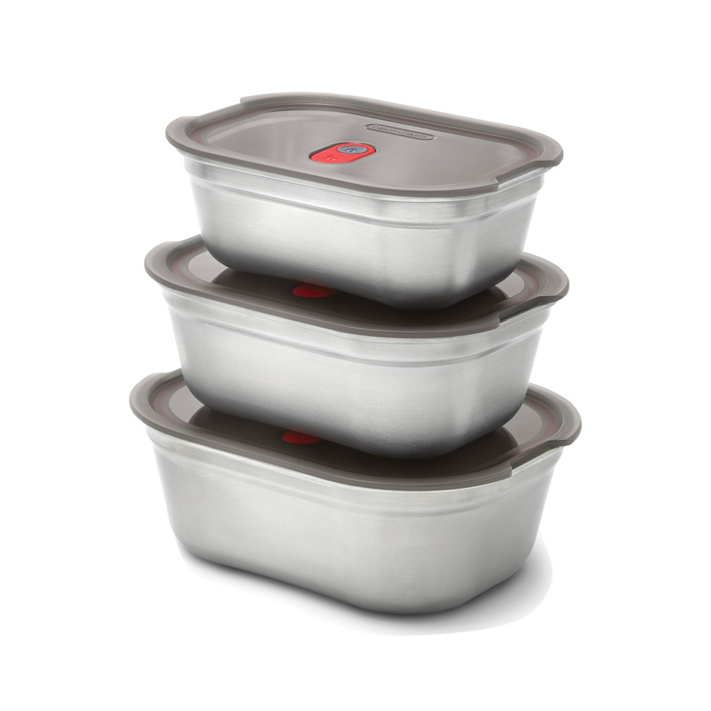 Logotrade promotional giveaways photo of: Black+Blum Mealprep Box 3pcs Set Small, Medium, Large