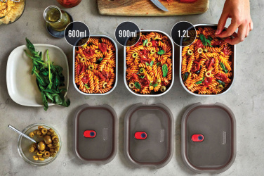 Logo trade advertising product photo of: Black+Blum Mealprep Box 3pcs Set Small, Medium, Large