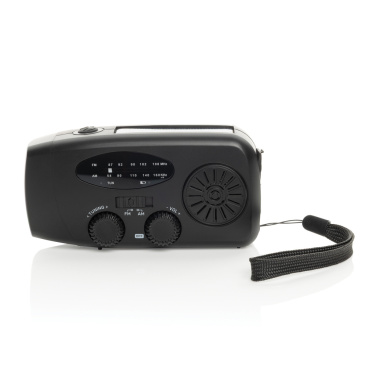 Logotrade promotional merchandise photo of: RescueWave RCS recycled plastic emergency radio