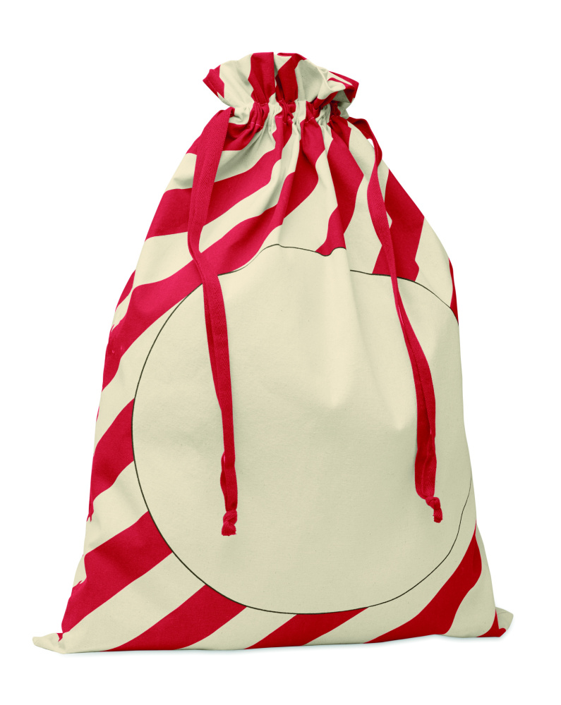 Logo trade promotional gift photo of: Large Santa cotton bag