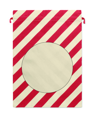 Logo trade advertising products image of: Large Santa cotton bag