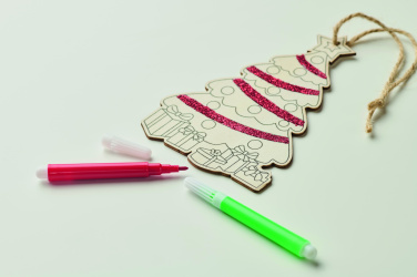 Logo trade advertising products picture of: Christmas tree ornament