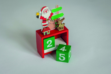 Logo trade business gifts image of: Christmas countdown calendar