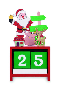 Logo trade promotional merchandise picture of: Christmas countdown calendar