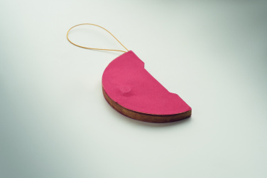 Logo trade promotional merchandise photo of: Foldable  XMAS bauble hanger