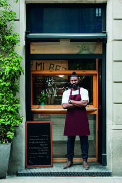 Logo trade advertising product photo of: Organic cotton apron 240 gr/m²