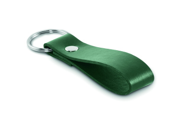 Logo trade promotional merchandise image of: PU loop key ring
