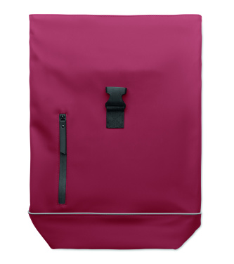 Logotrade promotional item image of: Laptop 15" roll top PU backpack