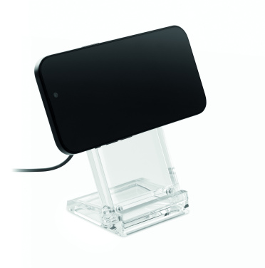 Logotrade advertising product picture of: Acrylic wireless charger 15W