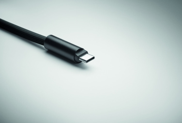 Logo trade promotional giveaway photo of: 60W charging and data lanyard