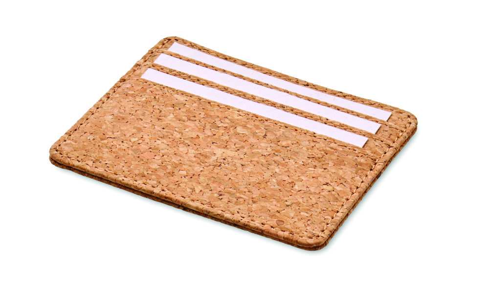 Logo trade promotional giveaways picture of: Cork cardholder with RFID