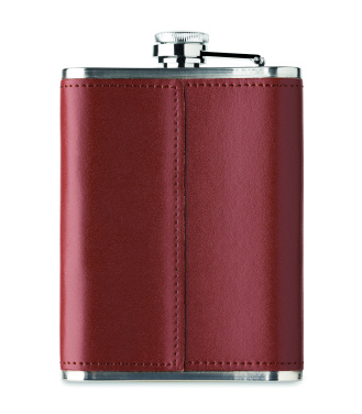 Logo trade promotional merchandise image of: Slim hip flask 200 ml