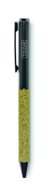 Logo trade promotional giveaways picture of: Twist metal ballpen in box