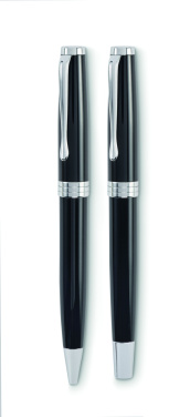 Logotrade business gift image of: Ball pen and roller set