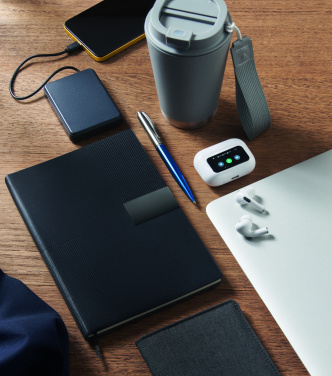 Logotrade promotional giveaway image of: A5 PU notebook