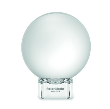 Logo trade corporate gift photo of: Glass round award