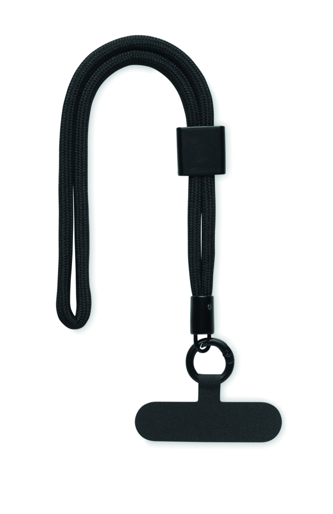 Logotrade promotional gift picture of: RPET phone wrist cord