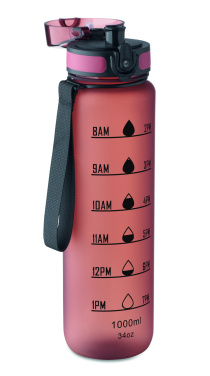 Logo trade corporate gifts image of: Sports water bottle RPET 1L