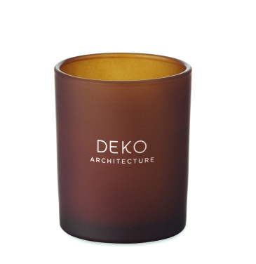 Logotrade promotional giveaway image of: Plant based wax candle 80 gr